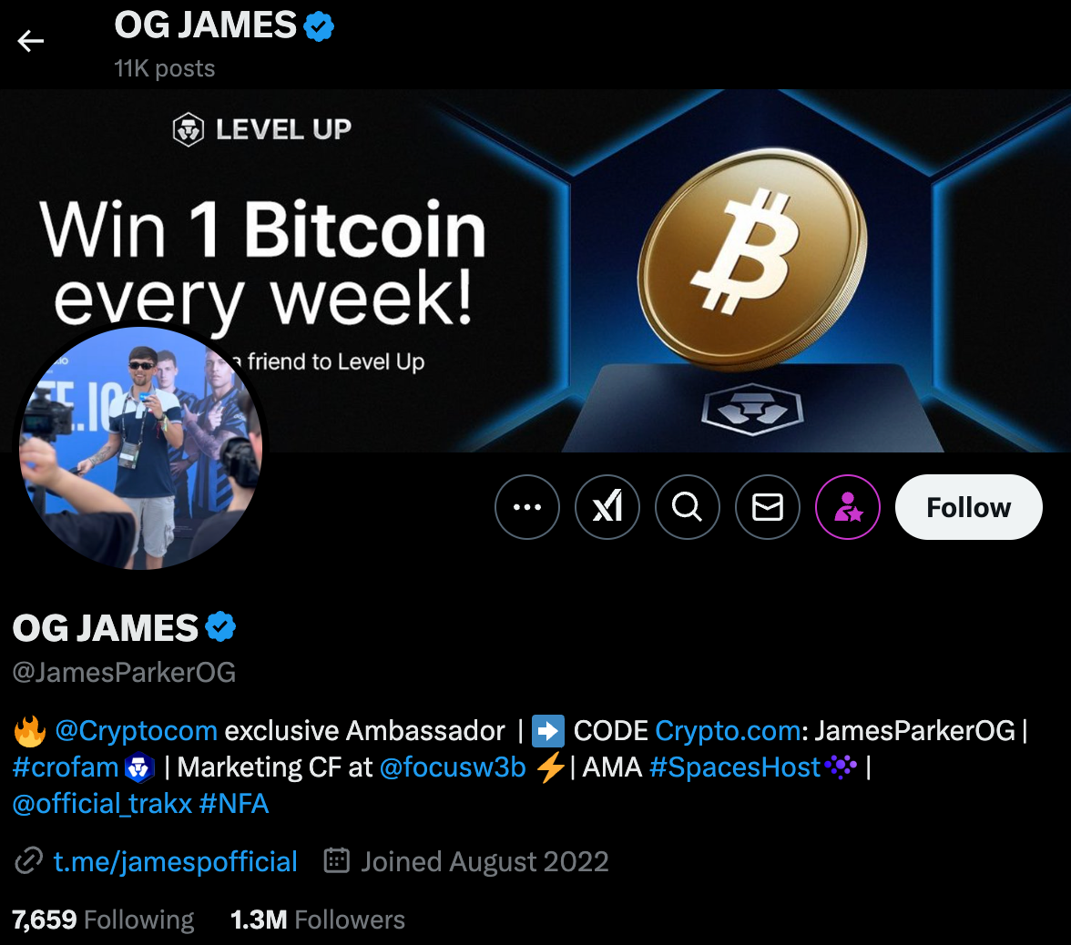 OG JAMES